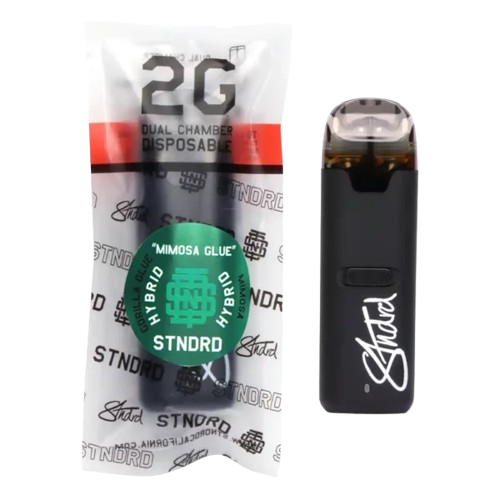 stndrd_2g_dual_diposable_vape_pen_gorilla_glue_mimosa-600x600-removebg-preview Stndrd Disposable